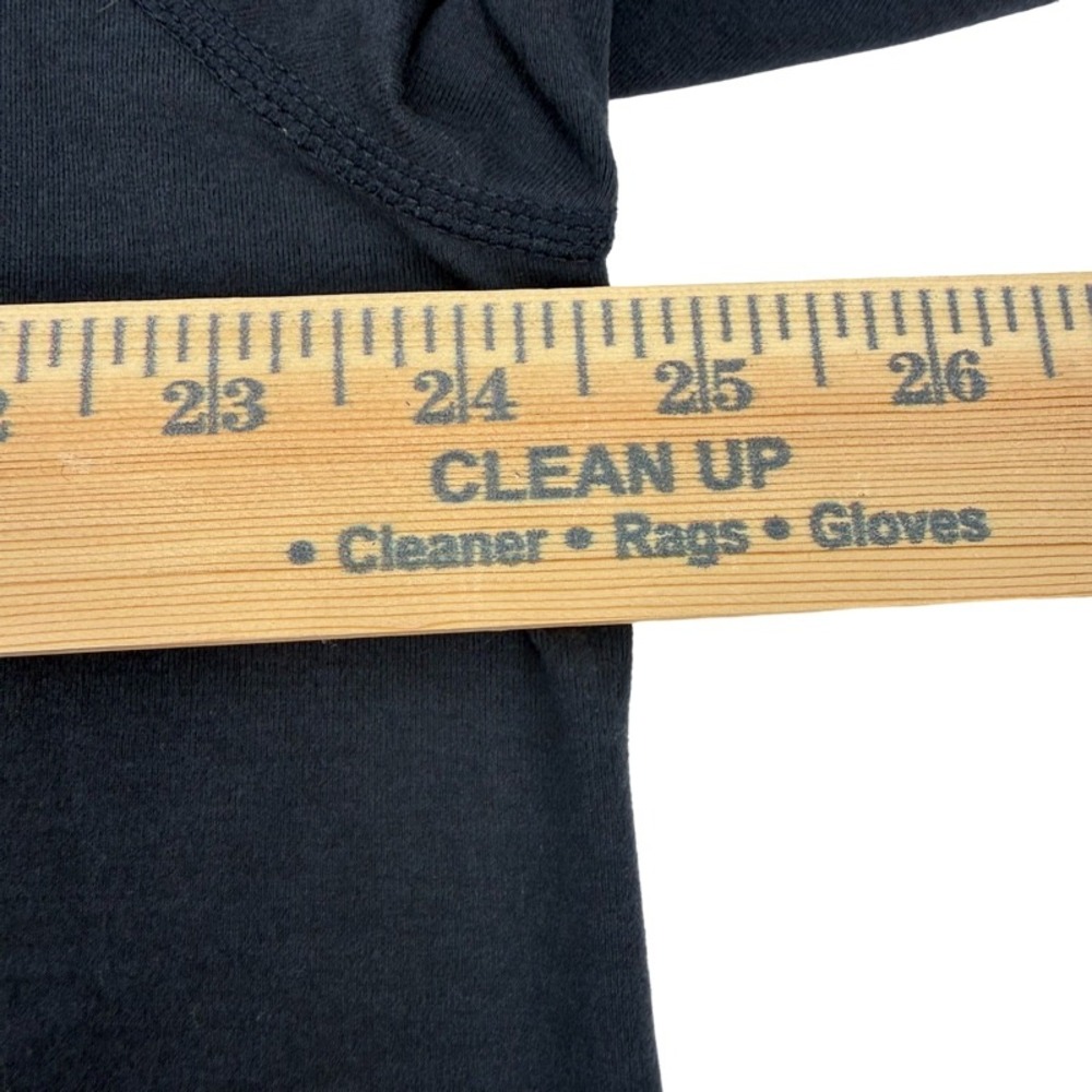 FRESH CLEAN THREADS XL Lot 2 Quarter Zip Pullover Black Navy Performance Stretch - Picture 10 of 16